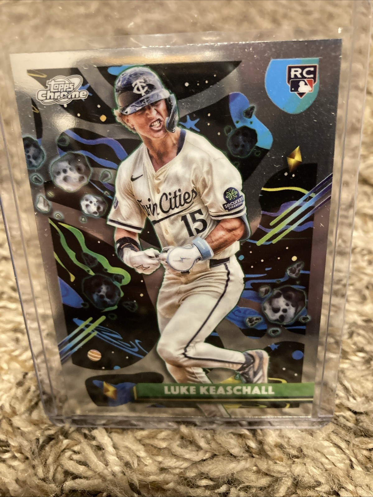 2025 Topps Cosmic Chrome - Luke Keaschall #153 Refractor (RC)