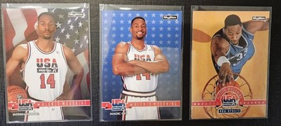 3x Alonzo Mourning 1994 Skybox International USA #1+4+6 Charlotte Hornets NBA