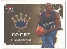 2006-07 Fleer Ultra Kings of the Court Brendan Haywood #KK-BH