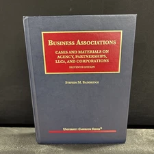 Business Associations, Cases and Materials on Agency, Partnerships, 11th Edition