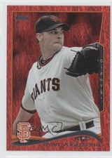 2014 Topps Red Hot Foil Ryan Vogelsong #267 5v6
