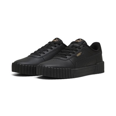 Puma Carina 3.0 Sneakers Damen schwarz gold