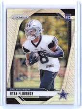 2024 Panini Prizm Ryan Flournoy Silver Prizm RC Cowboys