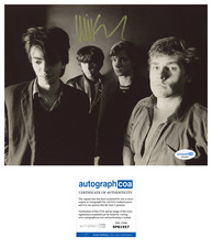 Will Sergeant ‘Echo And The Bunnymen’ Band Guitarist Signed 8x10 Photo ACOA