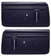 1969-70 Chevy Ii Nova Interior Front Door Panels Standard Interior 2-door