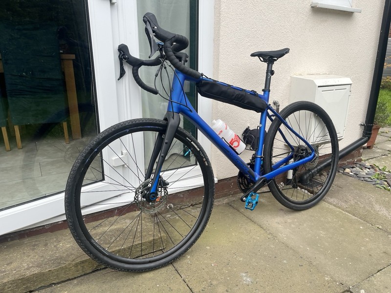Merida Silex 400 gravel bike. Large. Blue 2022/23