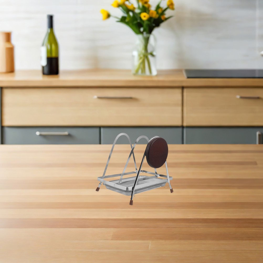  Kitchen Organizer Rack: Stainless Steel Cutting Board Or Bakeware Or Pot Lid