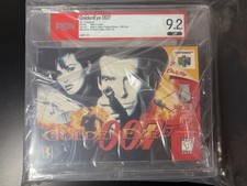 GoldenEye 007 Original Version Nintendo 64 N64 Complete In Box Graded PSA 9.2