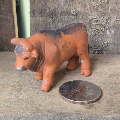 Schleich Classics Bull Stier 12770 Soft Rubber 1980s Germany