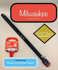 Milwaukee Tool 49-66-6705 Shockwave Impact Duty 3/8 In. Drive 10 In. Extension