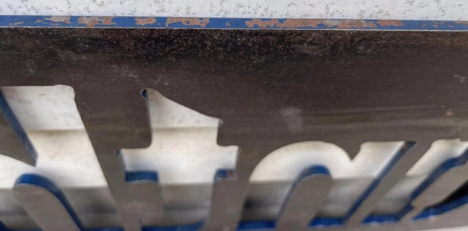 University of Pittsburgh Pitt Panthers Handcut Stencil Sign Thick Steel - Image 3 of 3