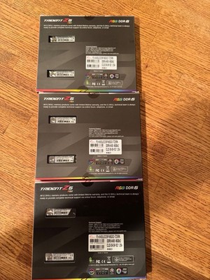 F5-6400J3239F48GX2-TZ5RK Trident Z5 RGB DDR5-6400 CL32-39-39-102 1.35V 96GB (2x4