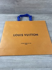 Louis Vuitton Gift Paper Shopping Bag Large Size 19 x 15 x 4.5