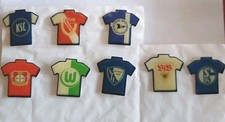 Fussball Pins - Bielefeld, S04, Cottbus, KSC, VFB, Leverkusen,Wolfsburg
