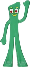 Gumby Original Bendable Figure - Nostalgic Toy, PVC Material, Safe for Kids, Pos