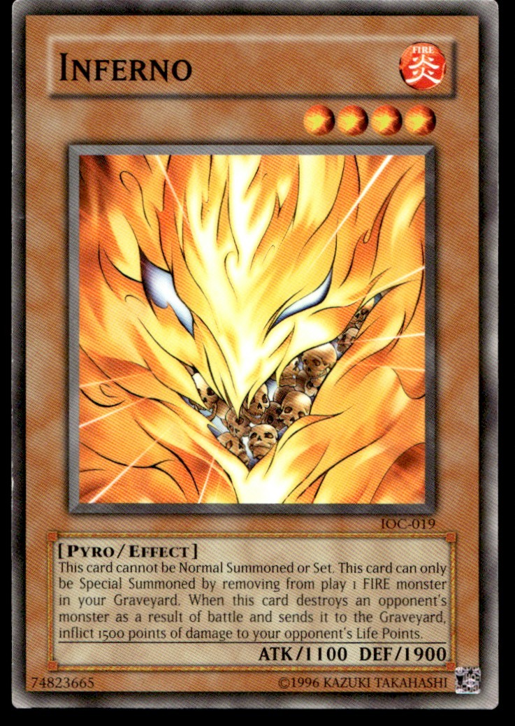 Inferno IOC IOC-019 MP YuGiOh