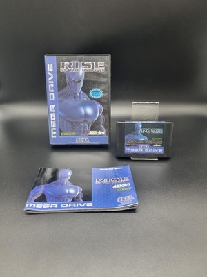 Mega Drive Spiel: Rise of the Robots mit Anleitung