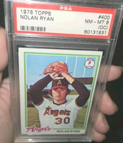 1978 Topps Nolan Ryan #400 NM-MT PSA 8 The legend! Ryan Express