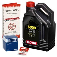 Honda VFR 800 X Crossrunner (RC60) 11-14, Motul 10W40 ÖL + Mahle ÖLfilter Set