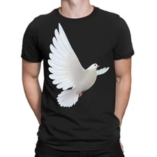 BEST TO BUY Unique White Dove Made in USA Dove Lover Gift Graphic Print T-Shirtt