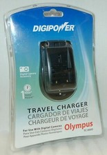 NEW DigiPower Digital Camera Battery Charger Olympus Stylus 30/300/500/600/800