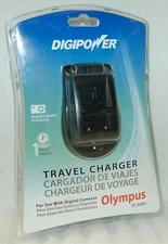NEW DigiPower Digital Camera Battery Charger Olympus Stylus 30/300/500/600/800