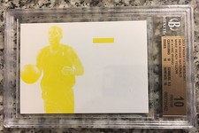 2013 Panini Father's Day NBA Rookie Materials #1 Kyrie Irving BGS 10