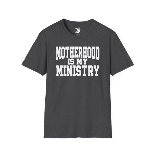 Motherhood Is My Ministry T-Shirt Funny Mother's Day Gifts Mum Grandma Mom S-3XL - Picture 58 of 99