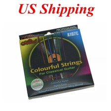 Colorful Nylon Classical Guitar Strings Normal Tension Guitar Strings Set of 6