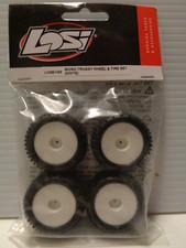 Losi B1569 Micro Truggy Set di ruote e pneumatici (bianco)