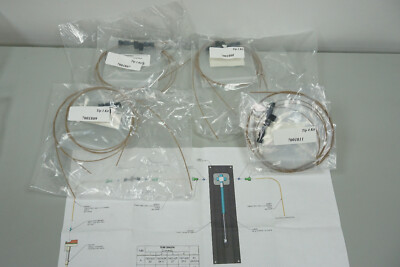 Perkin Elmer 7001805 Syringe Peek Tube Pump Kit- 4x Upchurch Scientific S-2175