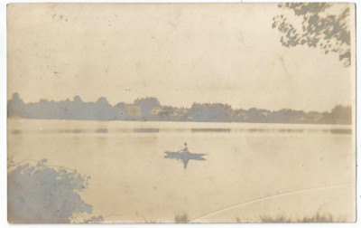 Lake View, MI Michigan 1909 RPPC Postcard, Tamarack Lake View