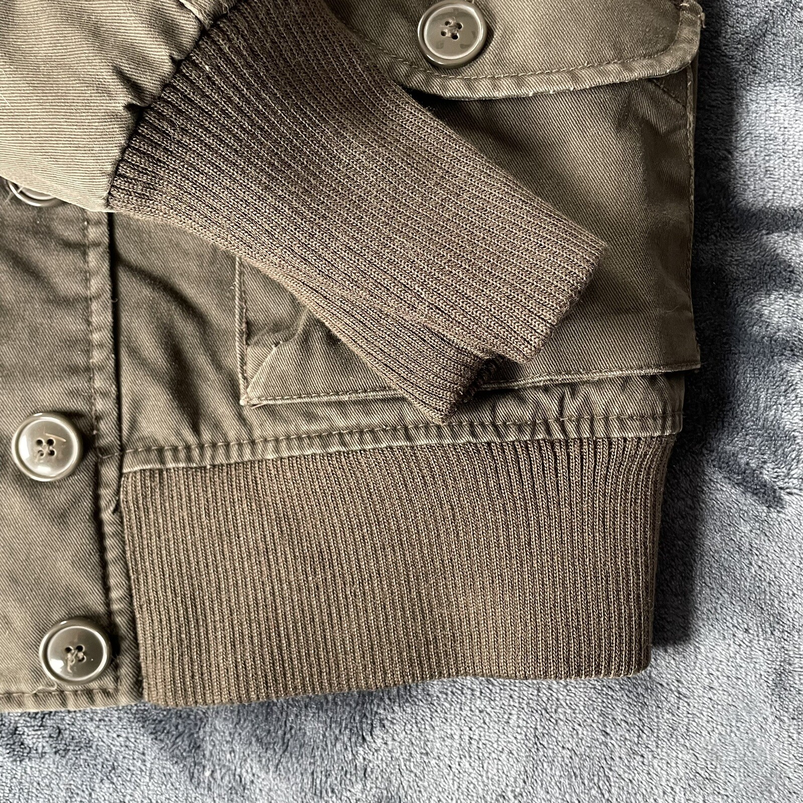 Levi's Heavy Green Jacket w Inner Lining Medium - image 15