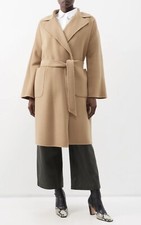Weekend Max Mara Rovo Coat In Camel Size Uk 8 Bnwt Comes Without Belt