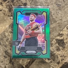 2024 Panini Prizm WWE Green Prizm #182 Duke Hudson   NXT B-2