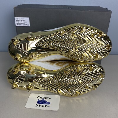 adidas adizero 12.0 Mismatch White Gold Football Cleats 