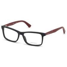 Diesel DL5294 Matte Black 002 Plastic Optical Eyeglasses Frame 55-15-145 DL RX