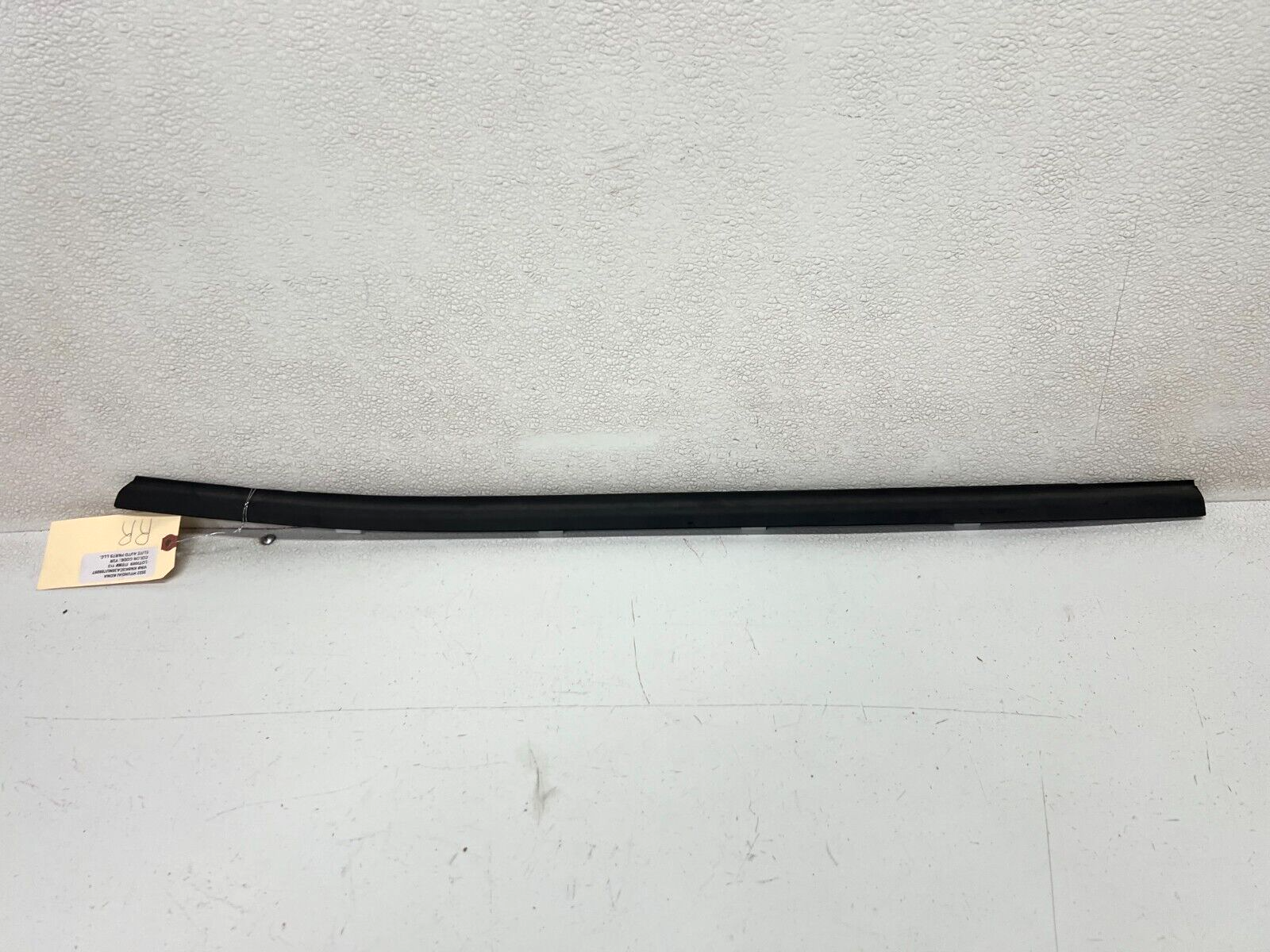 20-22 Hyundai Kona Rear Right Passenger Side Door Window Belt Molding OEM Lot3509