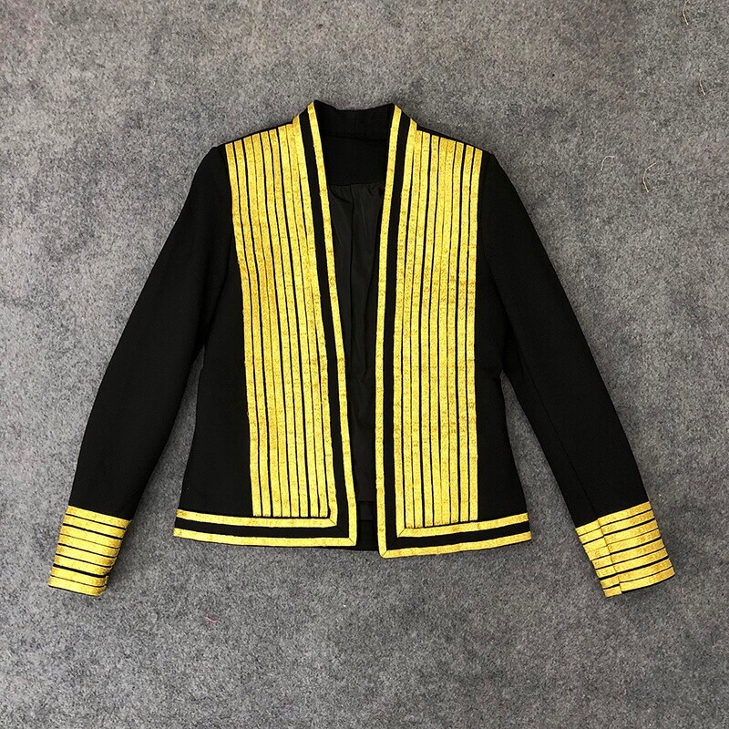 Men Blazer Jacket Fancy Dress Retro Stage Party Dance Costume Medieval ...