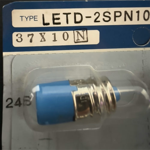1PCS LETD-2S IDEC E12/15 Screw Base LED Lamp 24V AC/DC 11mA Blue | eBay