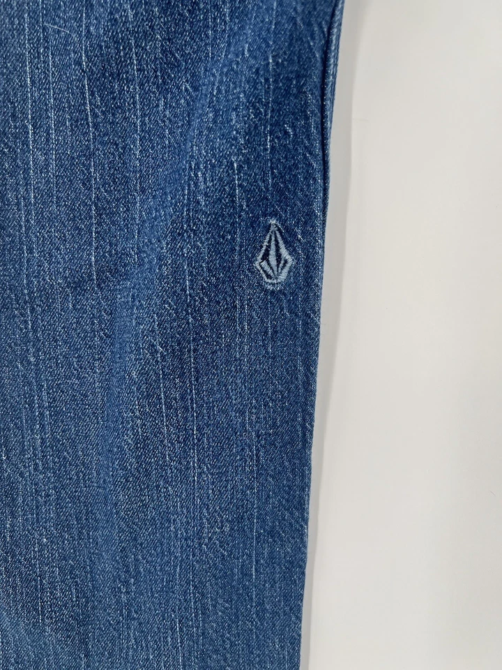 Volcom Vorta Men’s Denim Jeans Slim Straight Leg Regular Fit Size 26 - Image 2 of 4