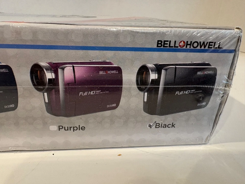 Bell and Howell DV30HD 20 MP 1080P Camcorder Brand New Sealed Fun Flix Black - Image 2 of 3