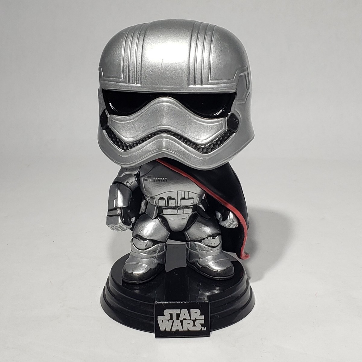 Star Wars Captain Phasma The Force Awakens Funko Pop Round Black