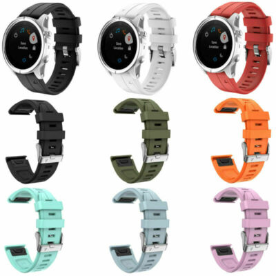 20mm Silikon Armband Uhrenarmband für Garmin Fenix 5S/5S Plus
