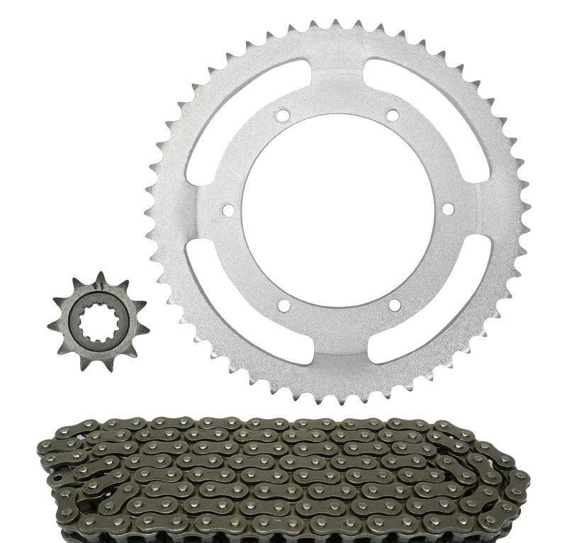 Kit chaine Peugeot XP Street SM 420 pas d'origine complet avec couronne 52 dents et pignon 11 dents