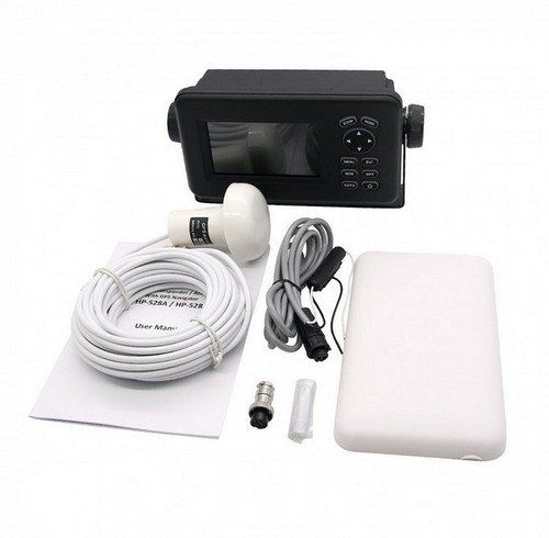 Transponder AIS klasy B + nawigator GPS Matsutec HP-528A edycja UE 4,3 cala LCD - Zdjęcie 2 z 10