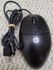 HP M/N M-U0032-O Black Optical Wheel Mouse P/N 600554-002 5VDC 100mA - For Parts