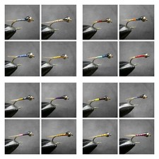 48 TUNGSTEN HEAD NYMPHS FOR FLY FISHING (16 MODELS)-SPANISH NYMPHS 83