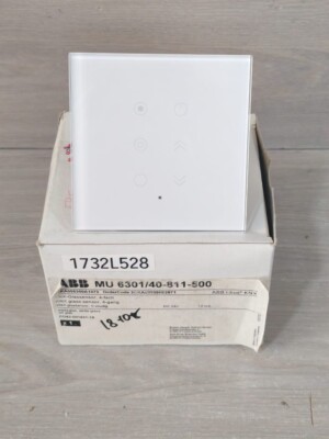 BUSCH-JAEGER BY ABB 6300-0-1397 MODULE 1732L528 GLASS SENSOR- W/O ORIGINAL BOX