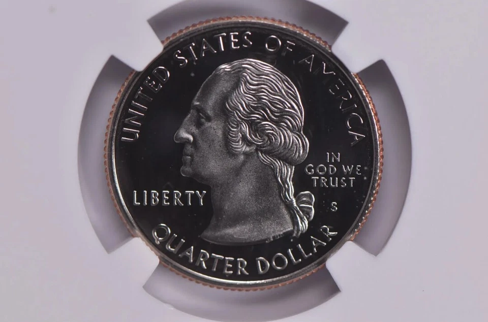 PF69 1999-S CLAD Washington Quarter New Jersey NGC Brown Label, Beautiful Coin!! - Image 4 of 4